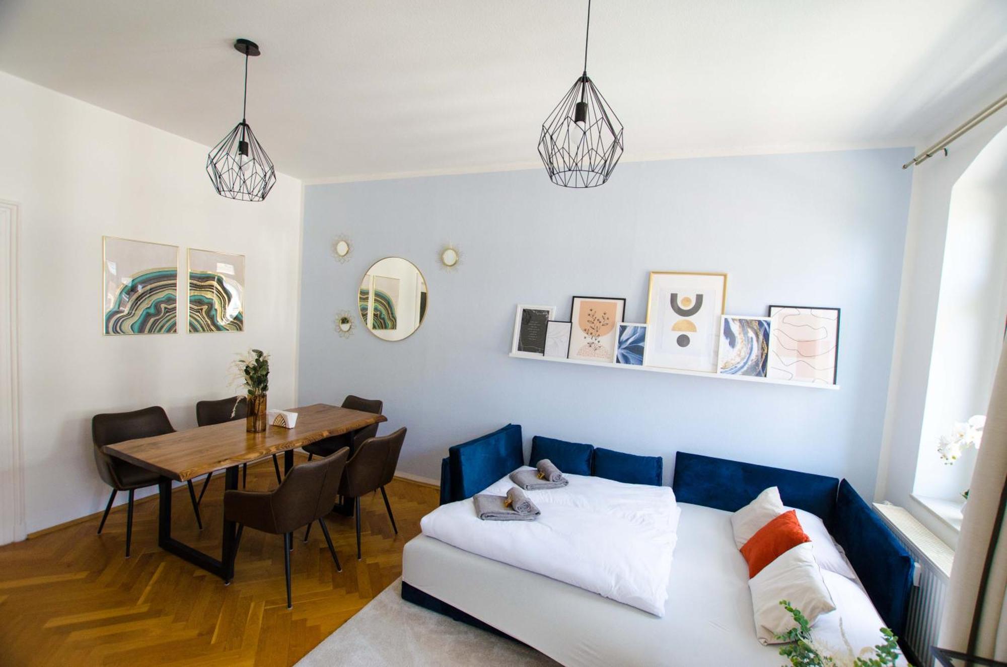 Casarina - Stilvoller Altbau In Zentraler Lage Apartman Drezda Kültér fotó